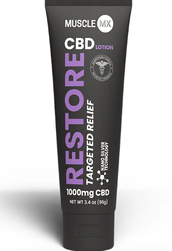 Awaken for Wellness MuscleMX CBD Restore 1000mg for muscle recovery and wellness